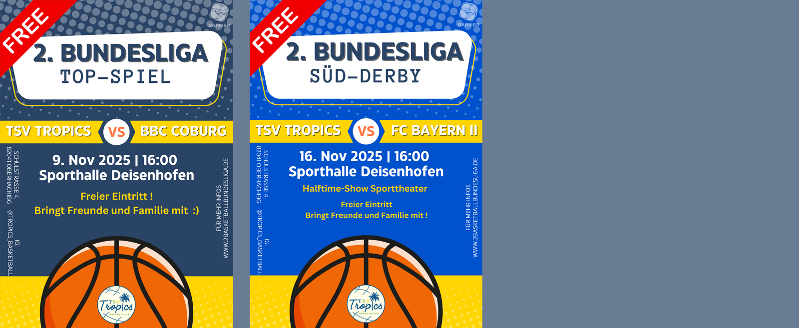 Tropics Heimspiele Free